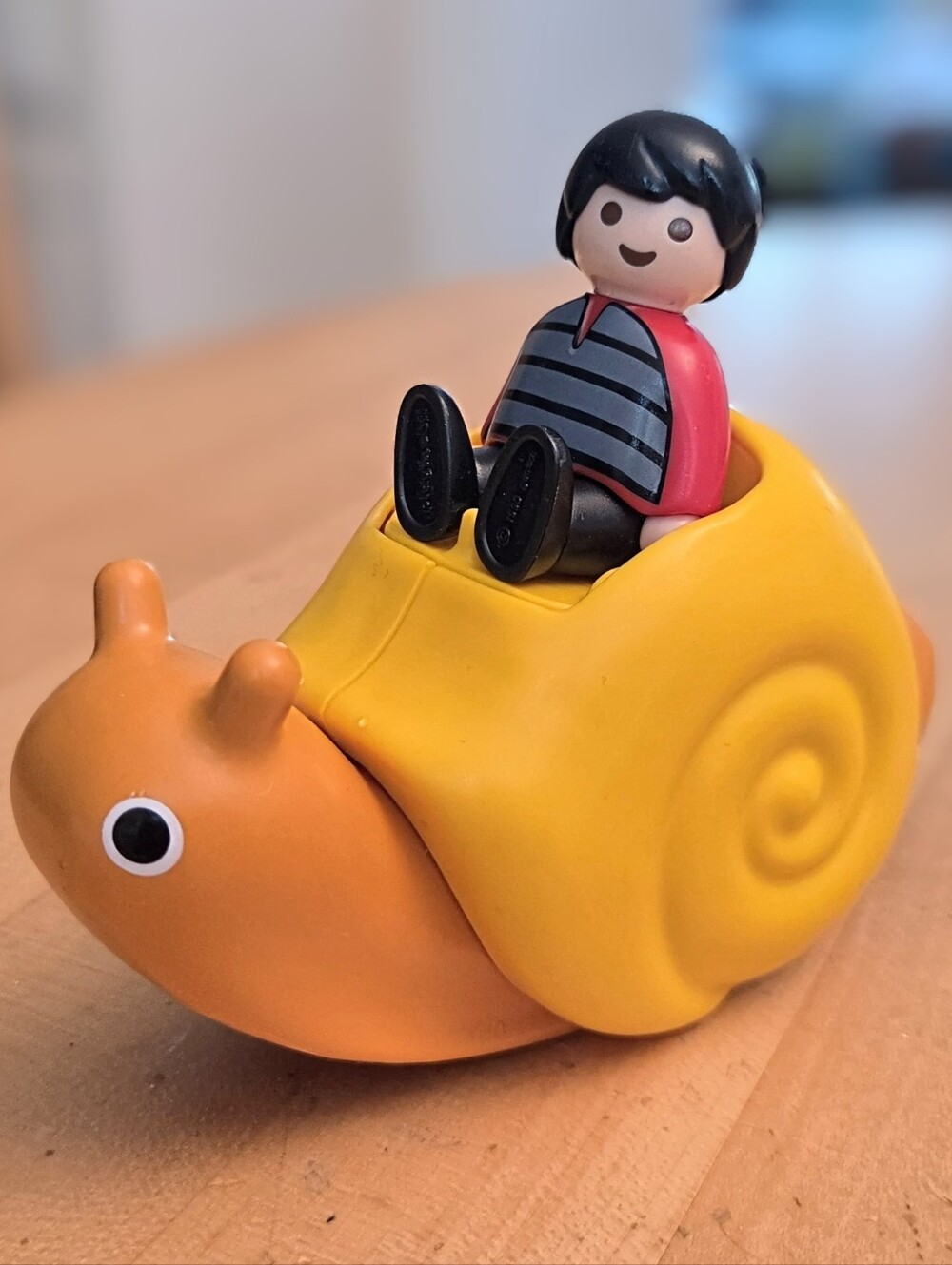 Playmobil 123 6755 Baby Rocking Snail Vintage 06 Boy Ladybug Retired Toddler Toy